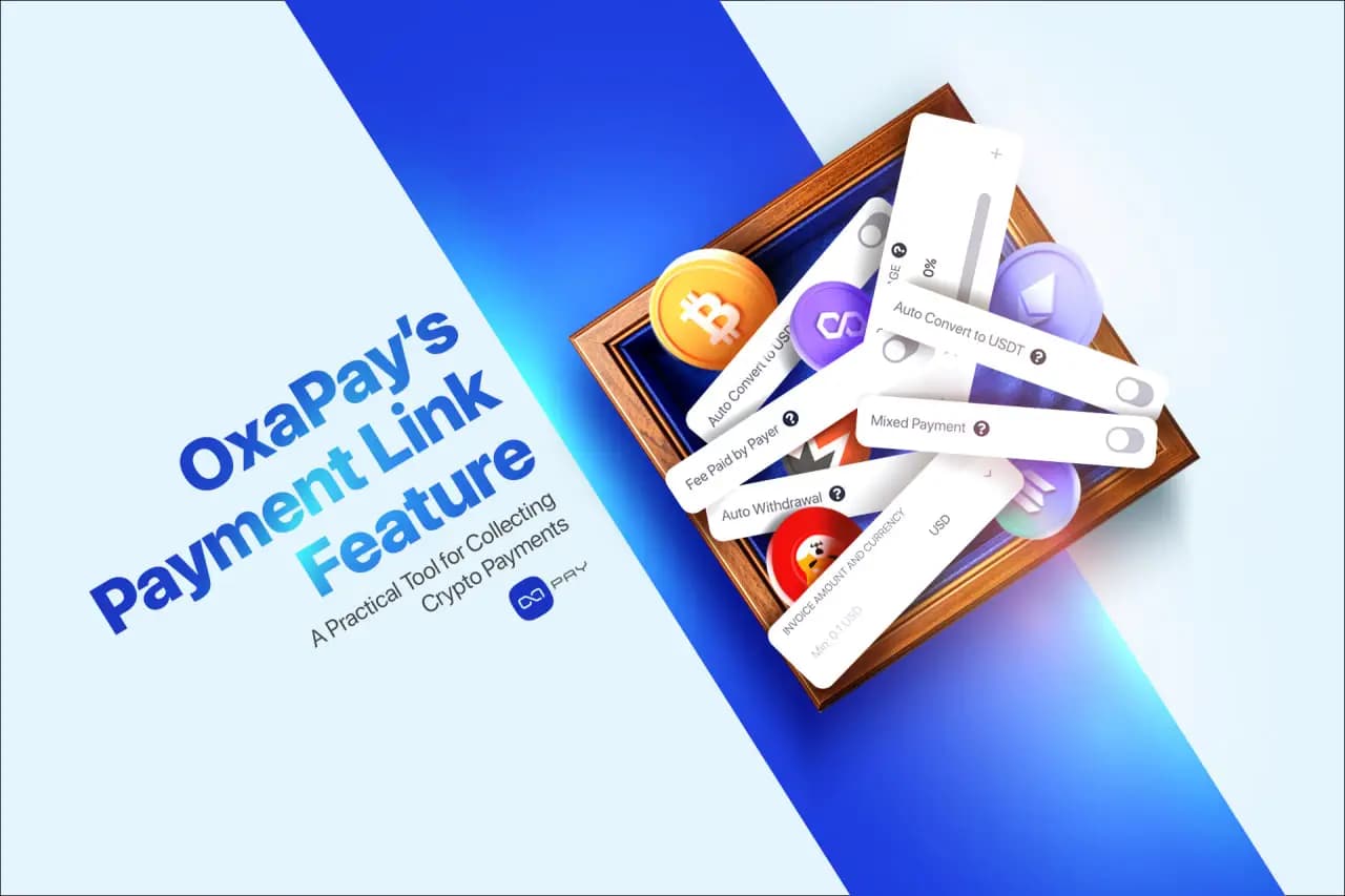 OxaPay’s Payment Link Feature: A Practical Tool for Collecting Crypto Payments article image