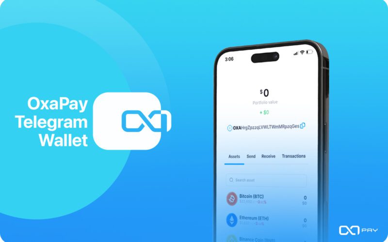 Telegram wallet for oxapay