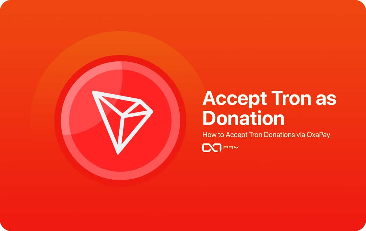 Accept Tron Donations