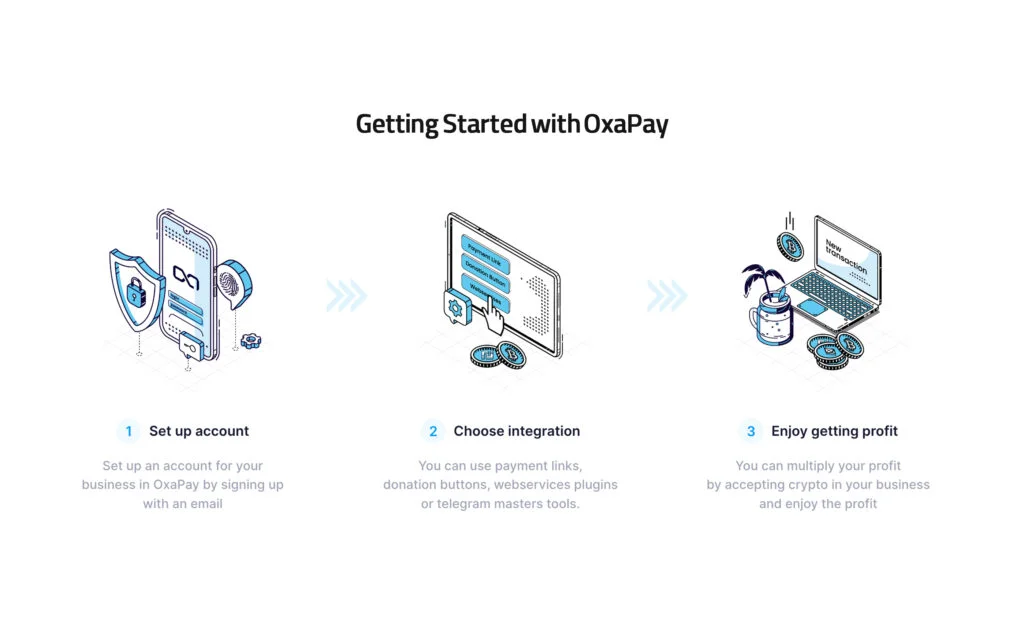 The oxapay solution to accept online payments in businesses