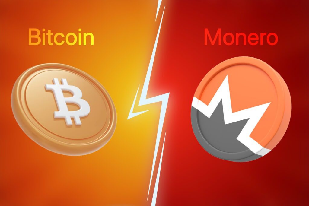 
Difference between Monero and Bitcoin
