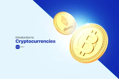 Bitcoin and Ethereum coins representing cryptocurrency basics