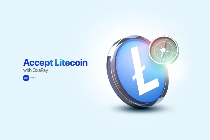 Acceptez facilement les paiements Litecoin avec la passerelle crypto OxaPay