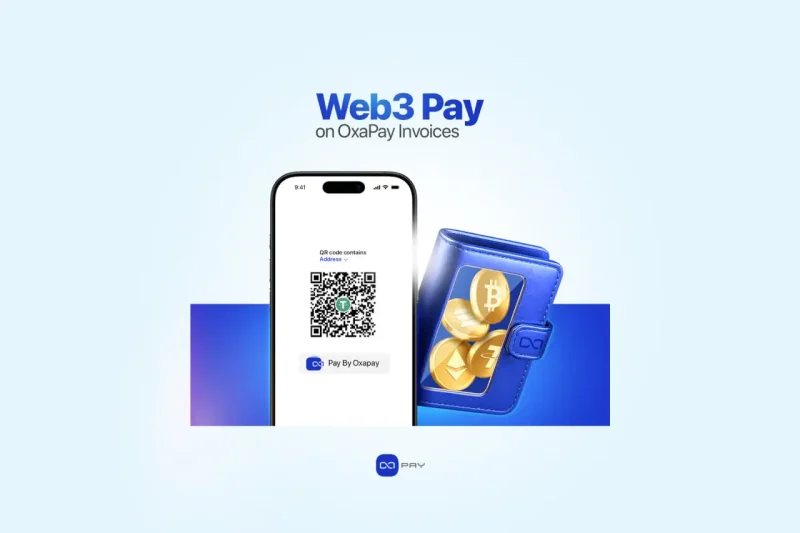 Pay crypto invoices with Web3 Pay using OxaPay and wallets