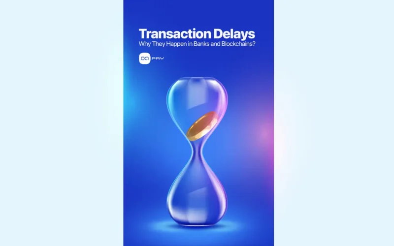 Hourglass showing time passing, symbolizing transaction delays in payments