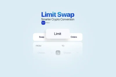 Interface utilisateur OxaPay Limit Swap pour une conversion de cryptomonnaies plus intelligente