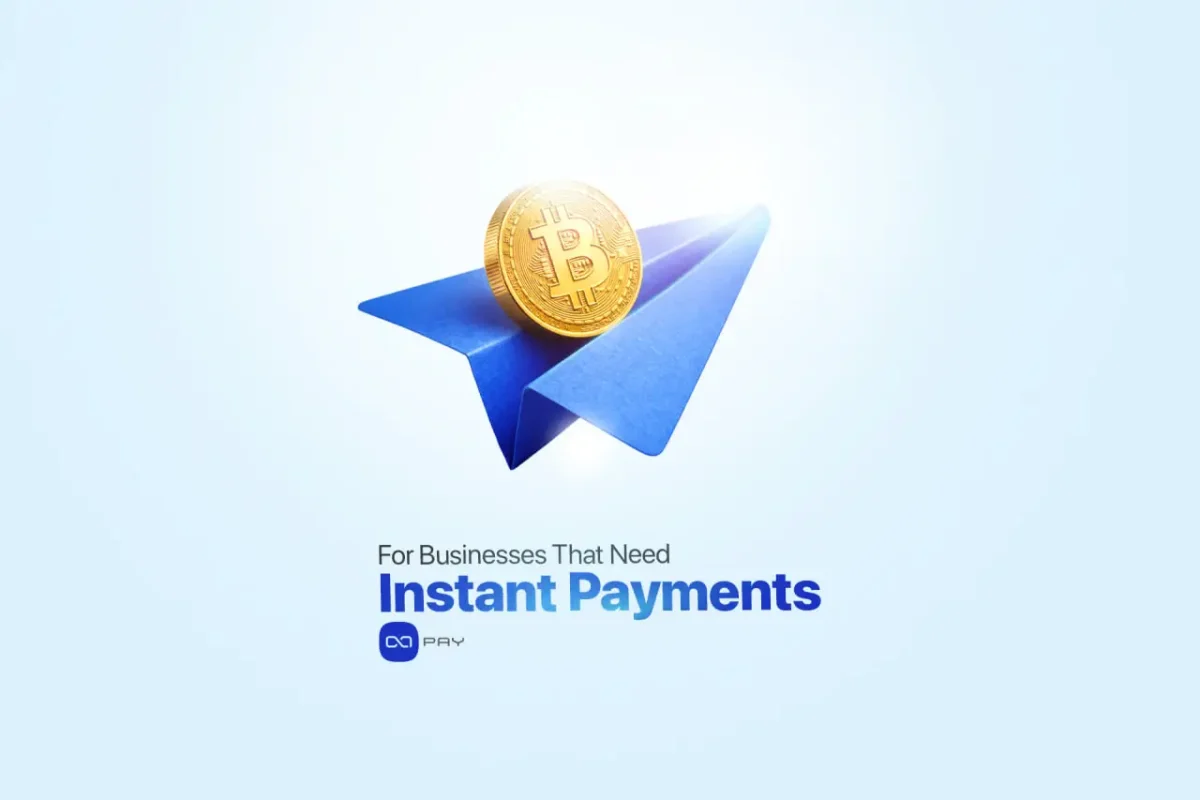 Crypto payment gateway for instant business payments