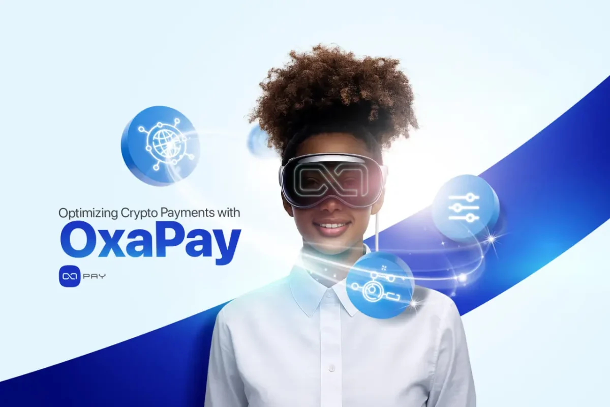 Business user interacting with a digital crypto payment system optimized through a payment gateway