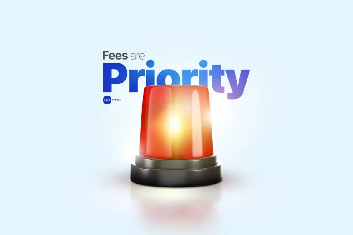 Fees-Are-Priority Blockchain transaction fees determine mempool priority and confirmation speed