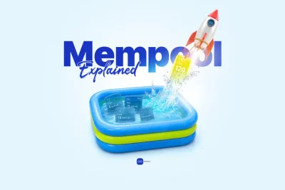 Mempool explained illustration showing pending crypto transactions competing for confirmation