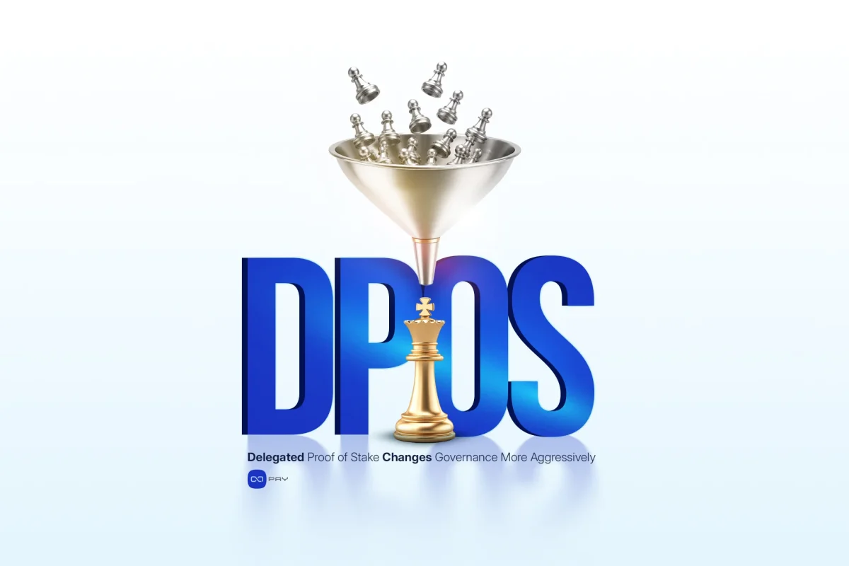 Delegated Proof of Stake Governance DPoS blockchain governance model showing delegation and validator selection