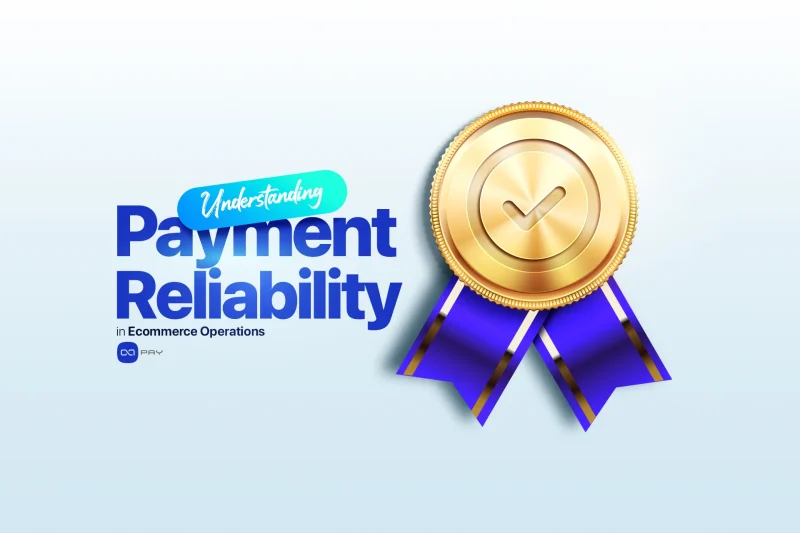 Golden medal representing trust and reliability in ecommerce payment systems