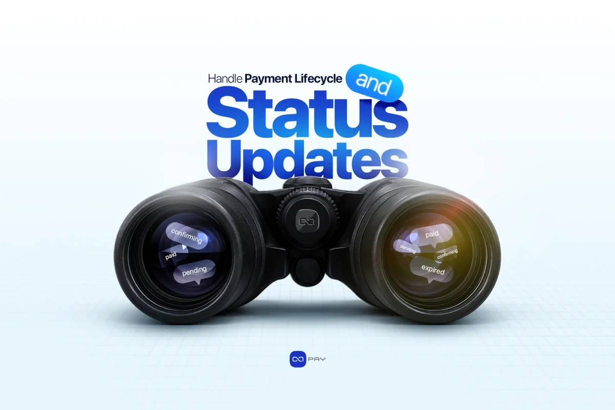 actualizaciones del estado de pago Seguimiento de las actualizaciones de estado de pagos cripto White Label con OxaPay