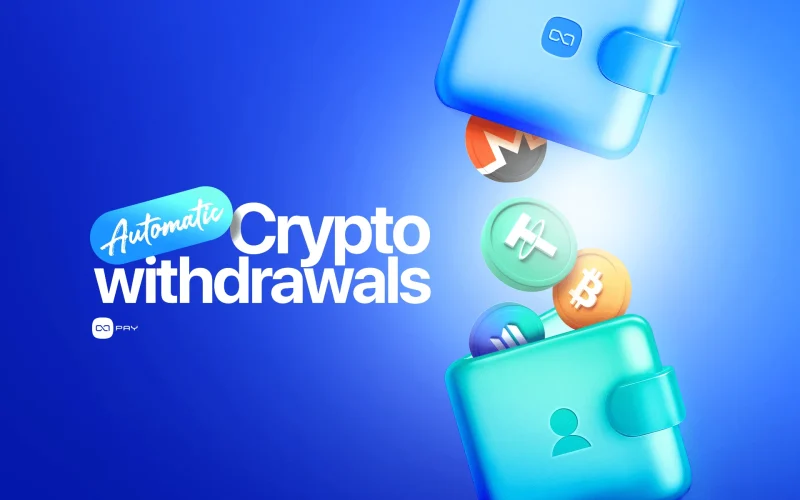 Automatic crypto withdrawals from OxaPay to a merchant wallet