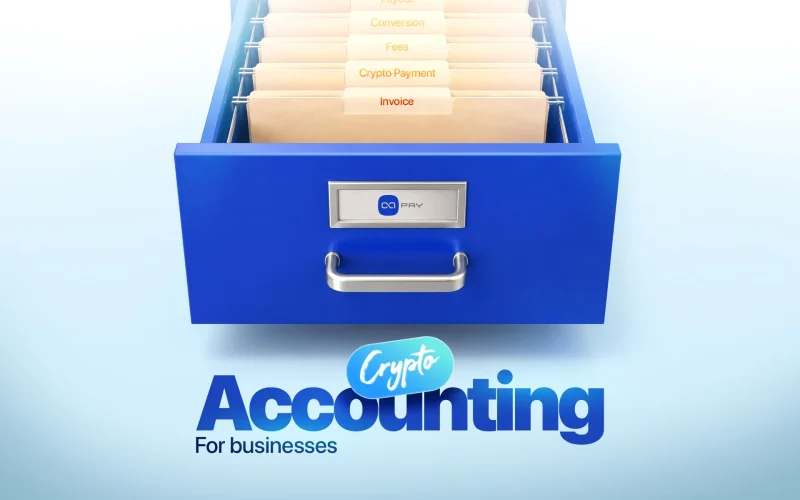 Crypto accounting records for business payments and treasury activity