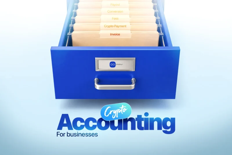 Crypto accounting records for business payments and treasury activity